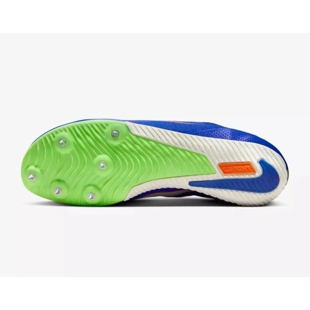 Nike Zoom Rival Track Spikes Racer Blue Men's Size 10.5 DC8753-401‎